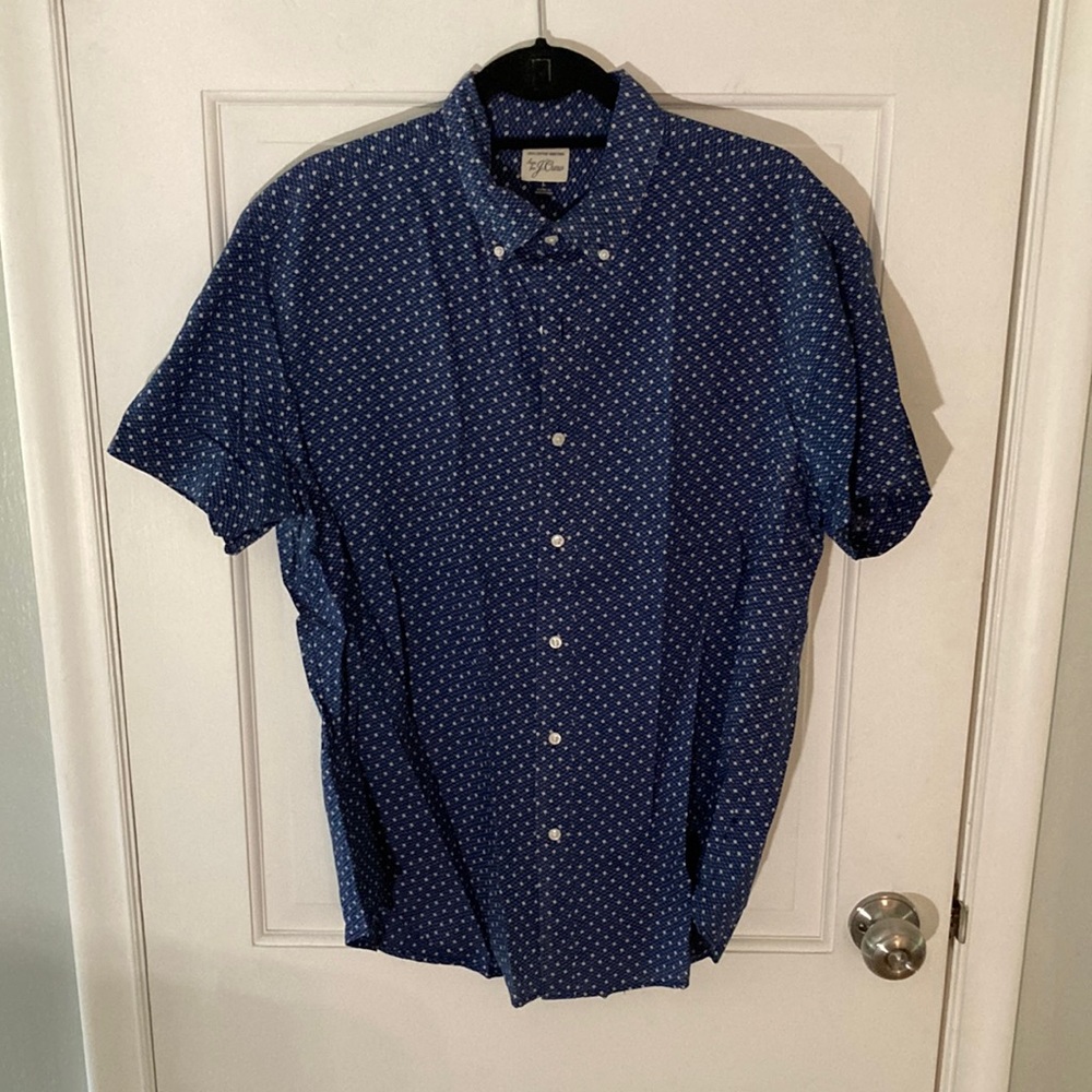 JCrew Short Sleeve Button Down